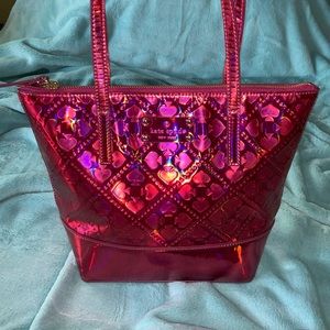 🎀♠️Kate Spade Iridescent Hot Pink Bag♠️🎀